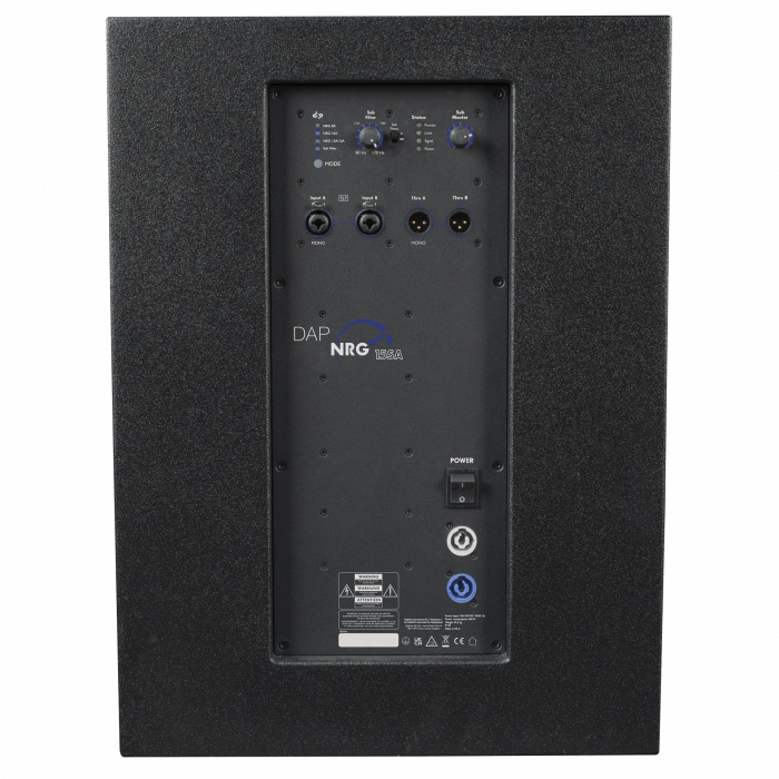 NRG-15SA DAP Actieve 15-inch subwoofer