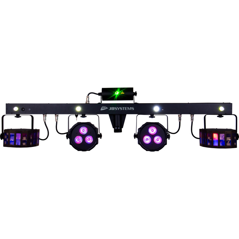 PARTY BAR JB 4 in1 LASER/ PAR/ FX/STROBE IR