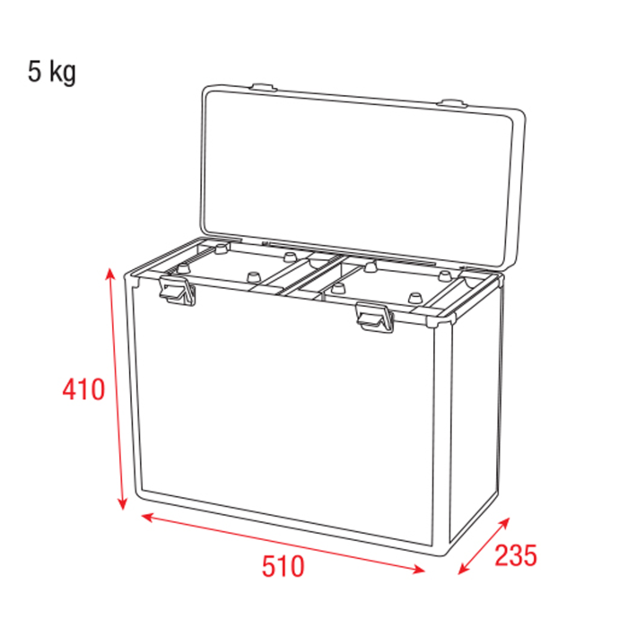 Showtec Case Combi