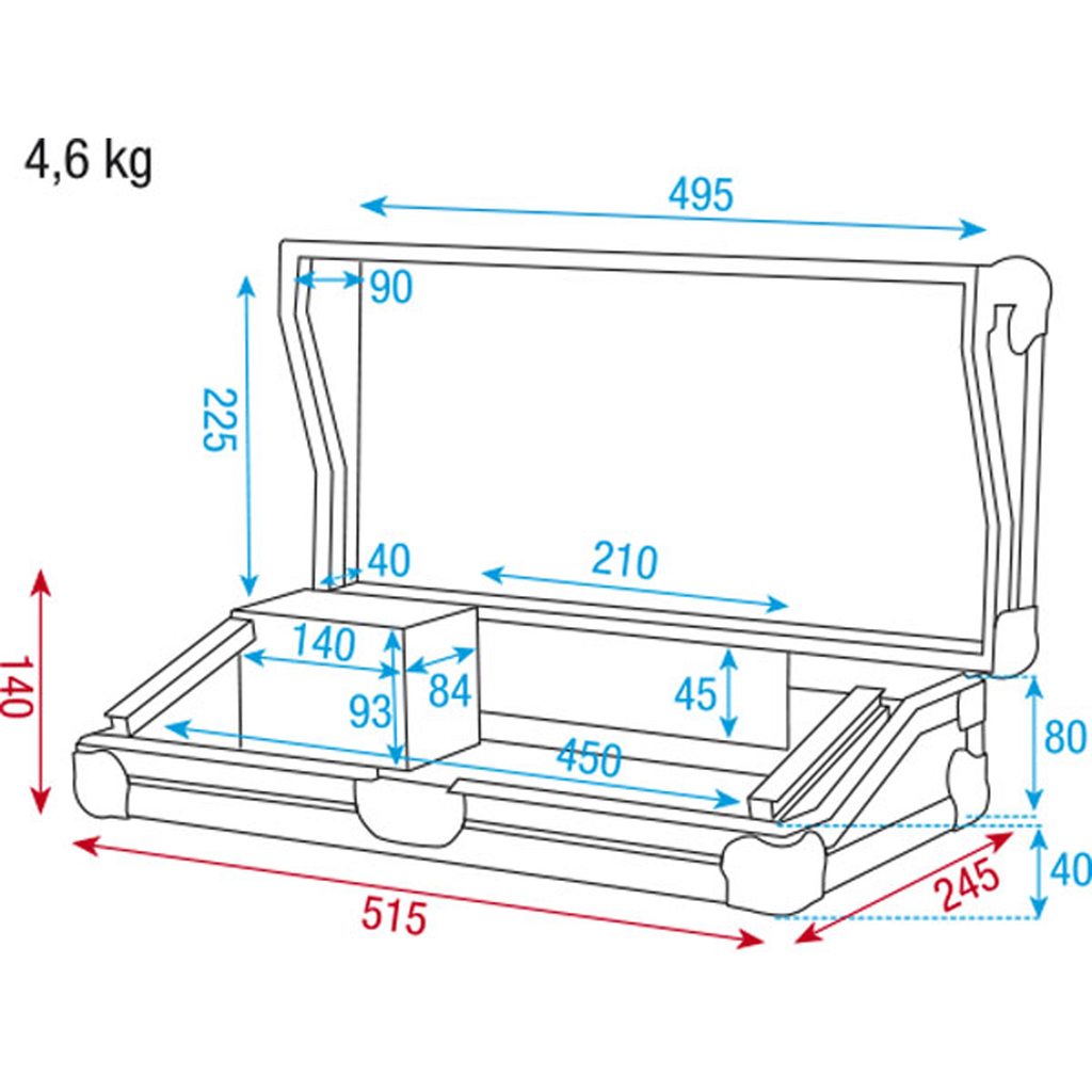 Showtec Case for Scanmaster Series