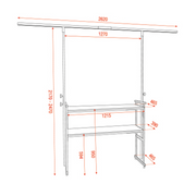 MAMMOTH DJ STAND SET SHOWGEAR 