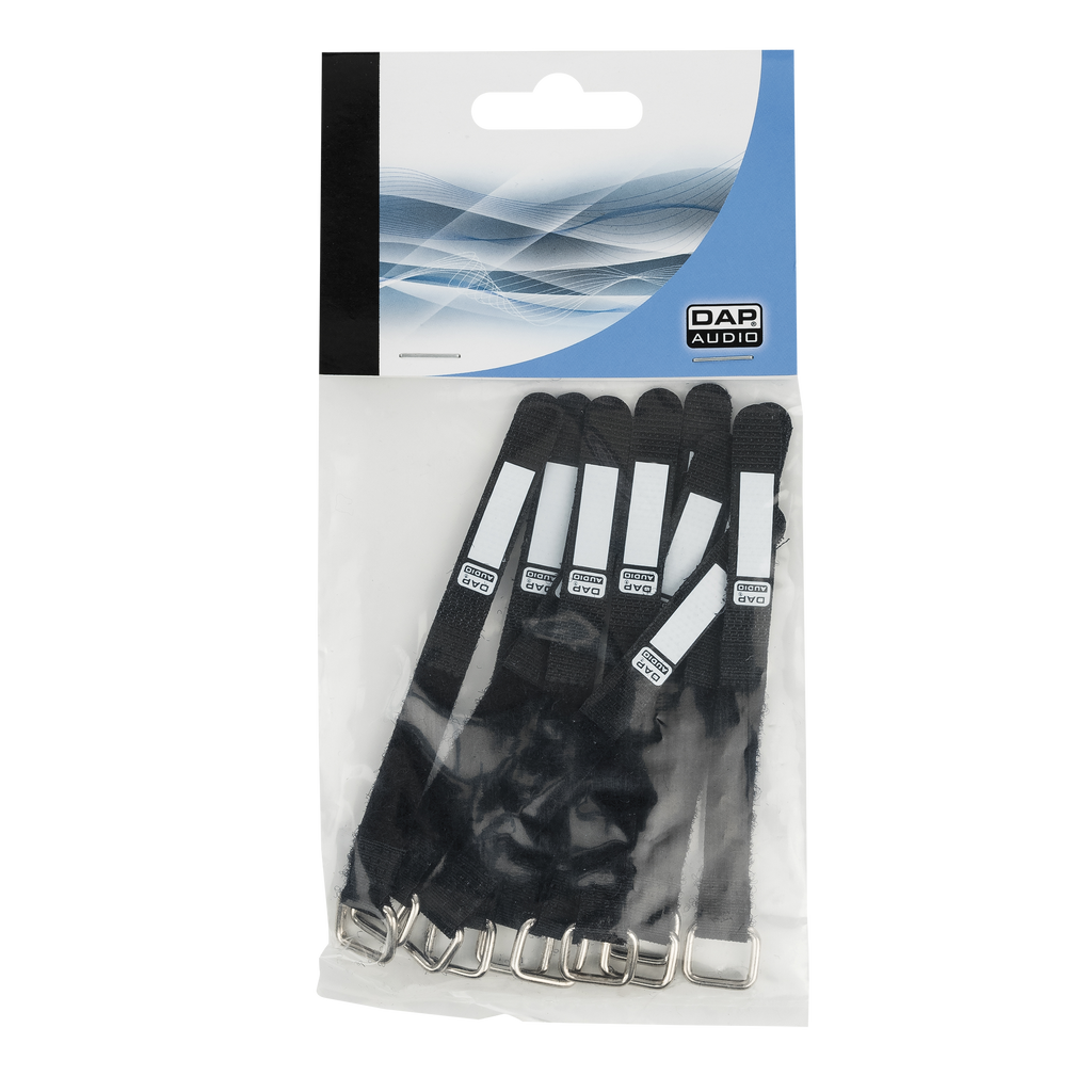 SNAP FASTNER 10 x 120 mm SHOW GEAR 10 st ZWART