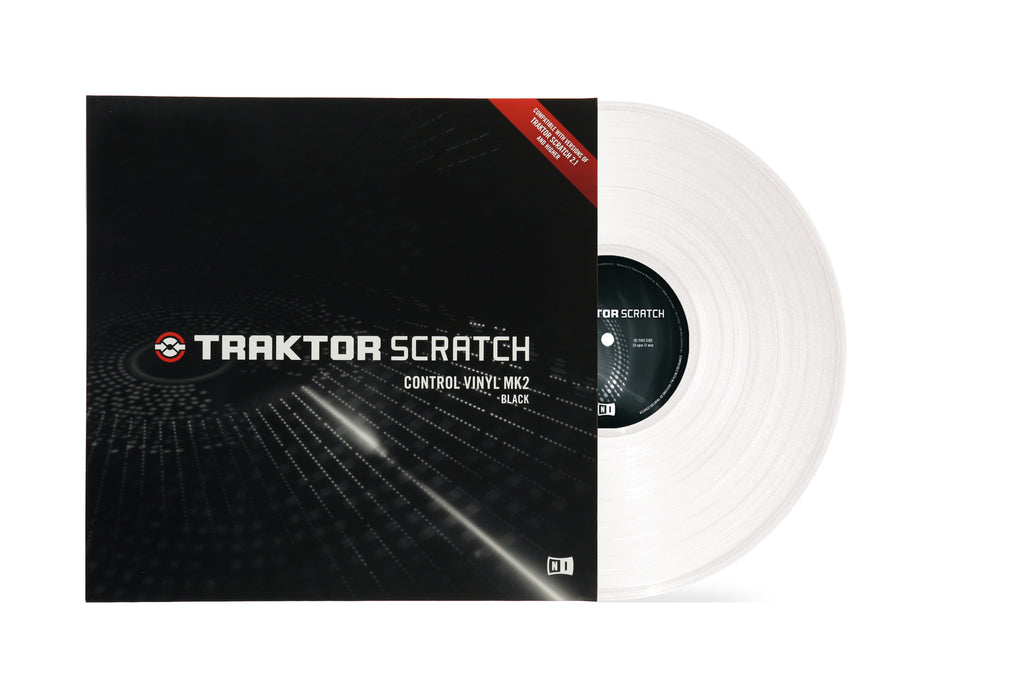 TRAKTOR Scratch Control Vinyl Clear MK2 Native Instruments