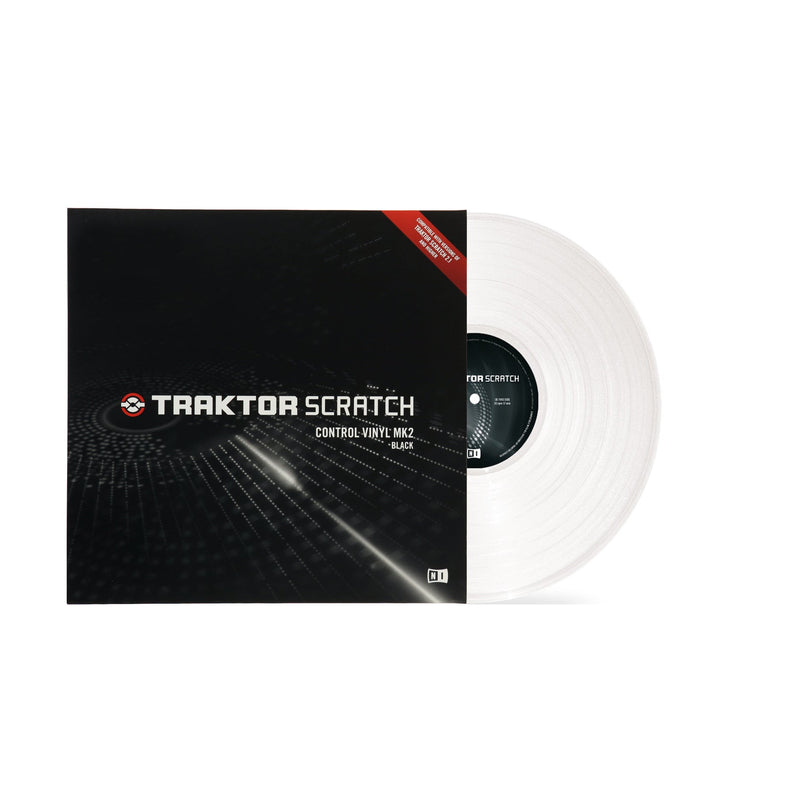 TRAKTOR Scratch Control Vinyl Clear MK2 Native Instruments