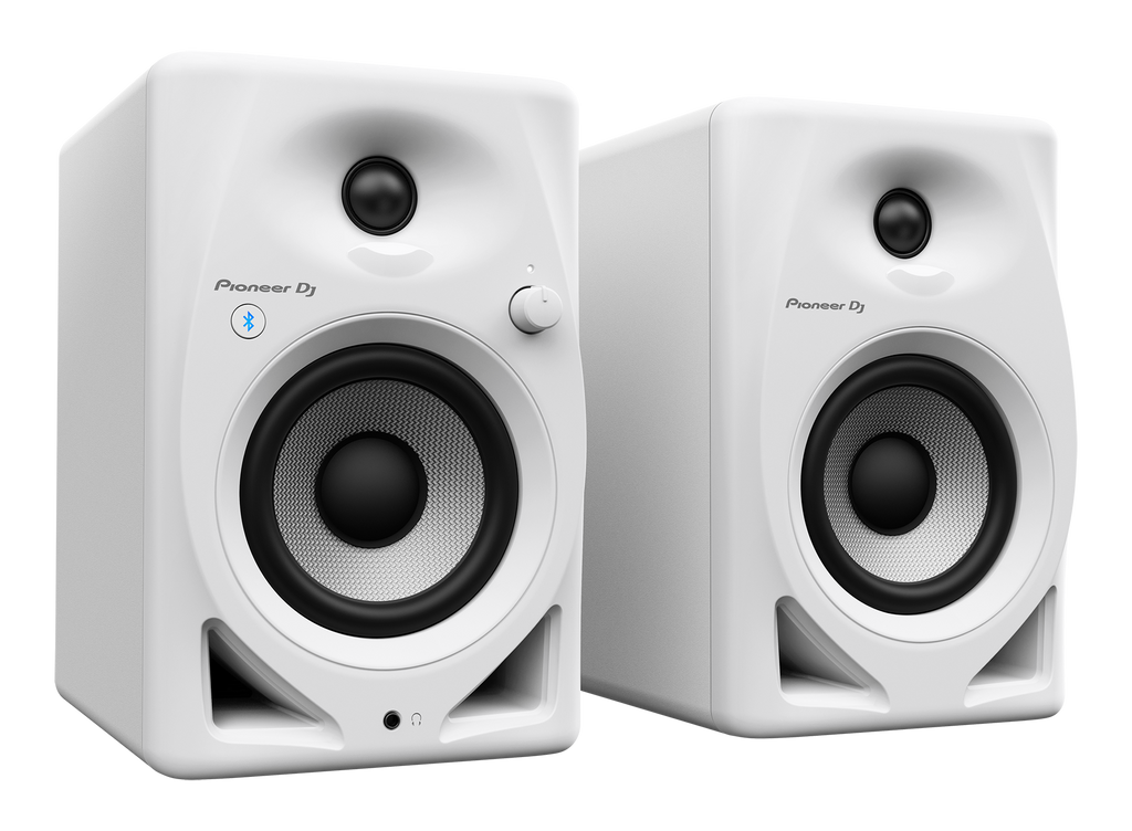 DM-40D-BT-W Pioneer DJ Desktopmonitorsysteem met Bluetooth (Wit)
