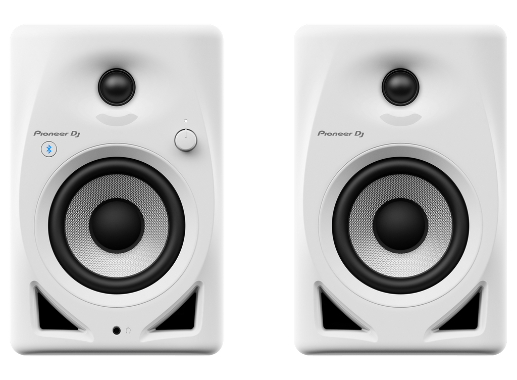 DM-40D-BT-W Pioneer DJ Desktopmonitorsysteem met Bluetooth (Wit)