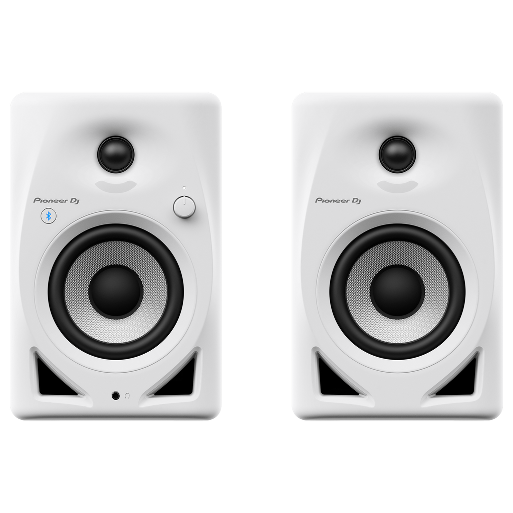 DM-40D-BT-W Pioneer DJ Desktop Monitor System with Bluetooth (White)