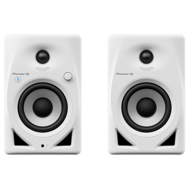 DM-40D-BT-W Pioneer DJ Desktopmonitorsysteem met Bluetooth (Wit)