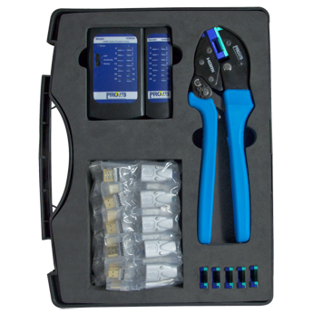 HDMI CONTRACTOR KIT - TOOL +TESTER + 20 CONNECTORS PROCAB