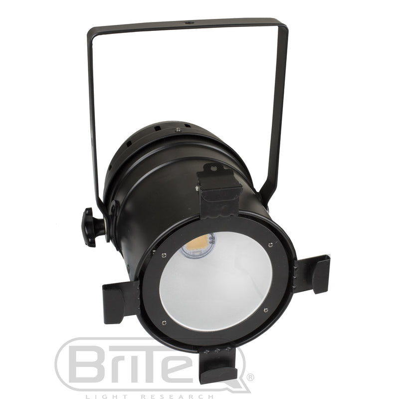 COB PAR56-100WW BLACK BRITEQ PAR56 COB 3200K, ZWART