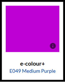 e-colour+ 049 Rosco Kleurenfilter Medium Purple (53x60cm)