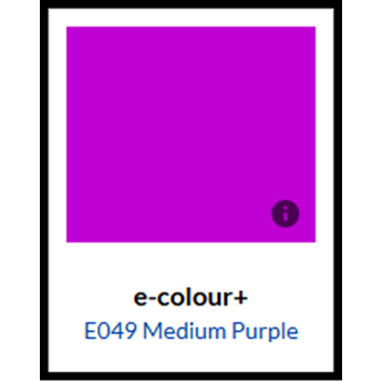 e-colour+ 049 Rosco Kleurenfilter Medium Purple (53x60cm)