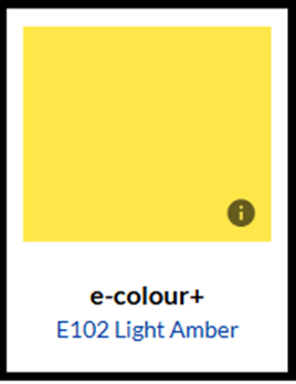 KLEURENFILTER E COLOUR 102/VEL ROSCO LIGHT AMBER 122X55CM