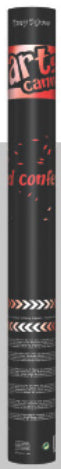 CONFETTI SHOOTER 60CM RED HIGH QUALITY STAGE EFFECTS