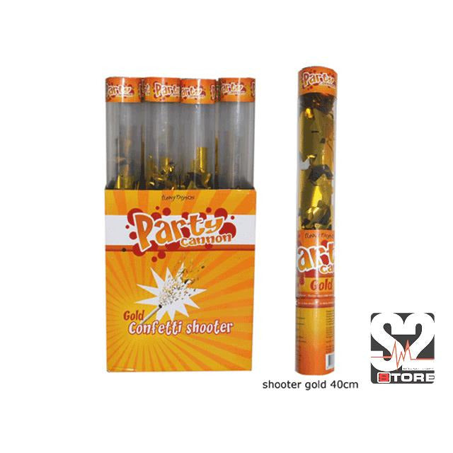 CONFETTI SHOOTER 40CM GOUD STAGE EFFECTS