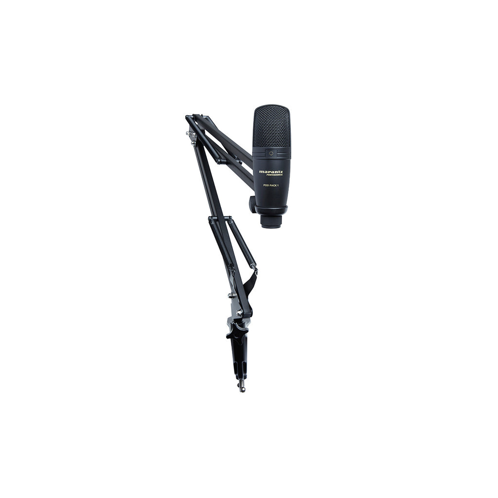 POD PACK 1 MARANTZ PRO USB MICRO + BROADCAST STAND & CABLE