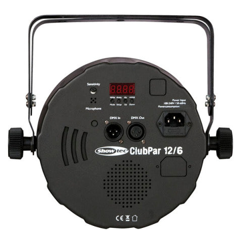 CLUB PAR 12/6 SHOWTEC LED RGBWAUV