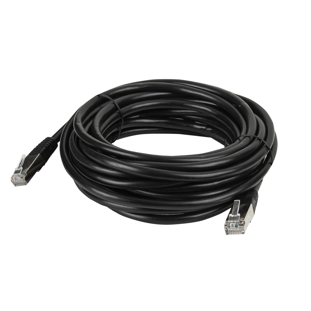 CAT6 F/UTB CABLE ZWART 10M DAP AUDIO