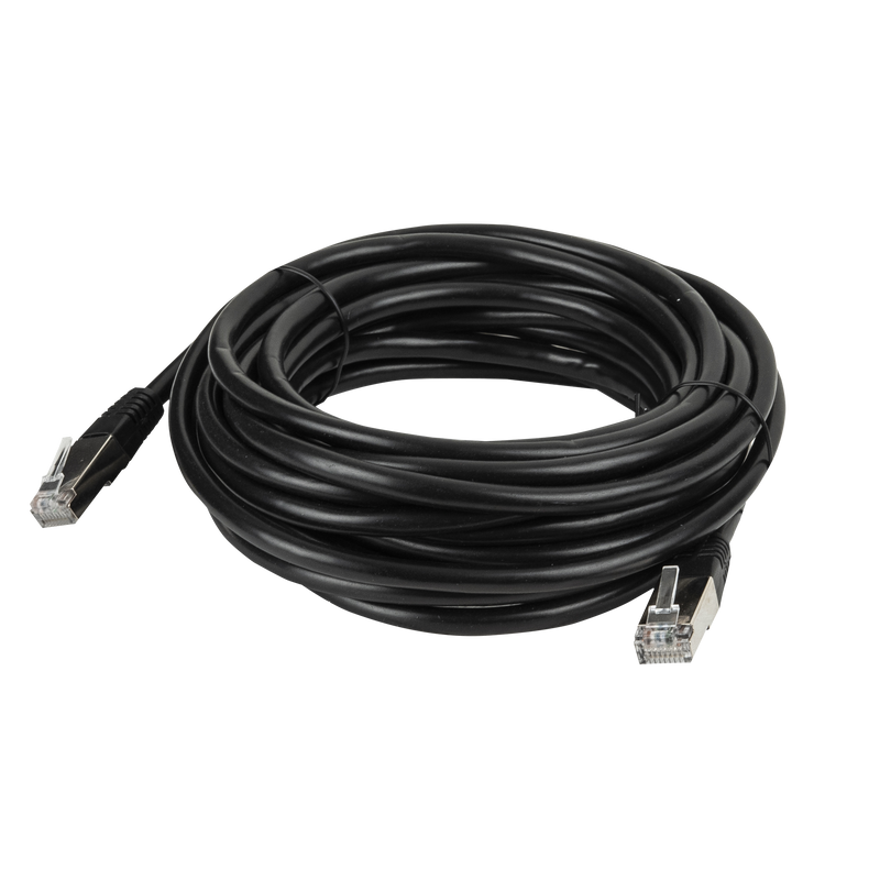FD0210 DAP Netwerkkabel CAT6 RJ45 Zwart (10m)