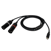FL115 - Audiosignaalkabel USB-C naar 2x XLR/M 3p (1.5m)