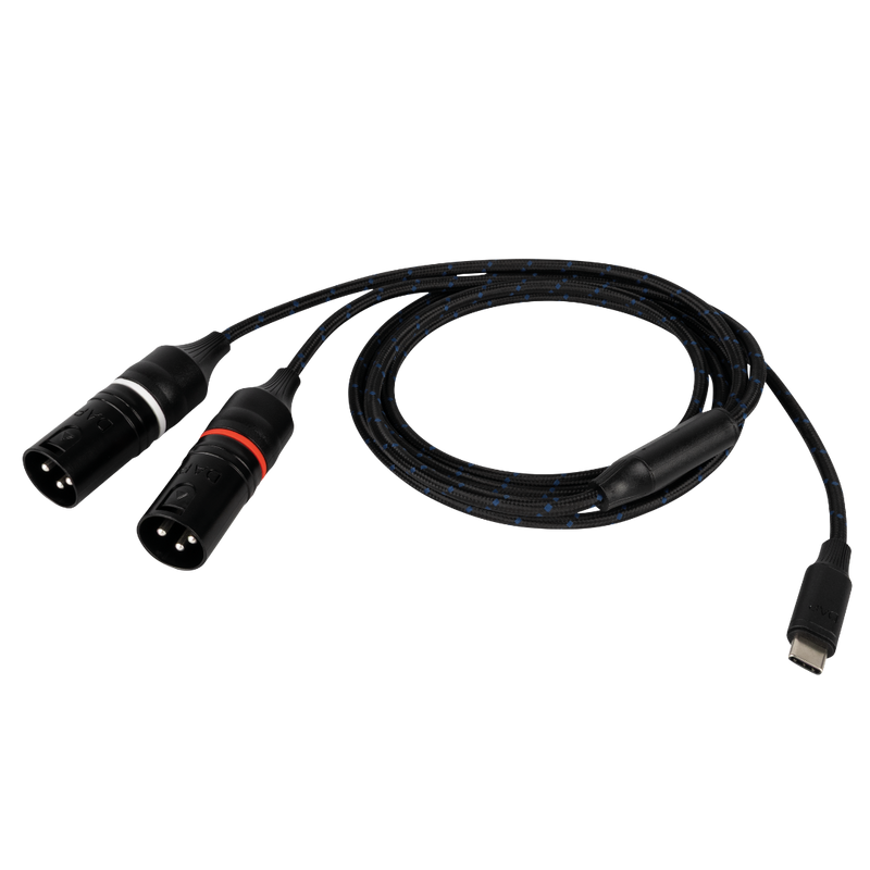 FL115 - Audiosignaalkabel USB-C naar 2x XLR/M 3p (1.5m)