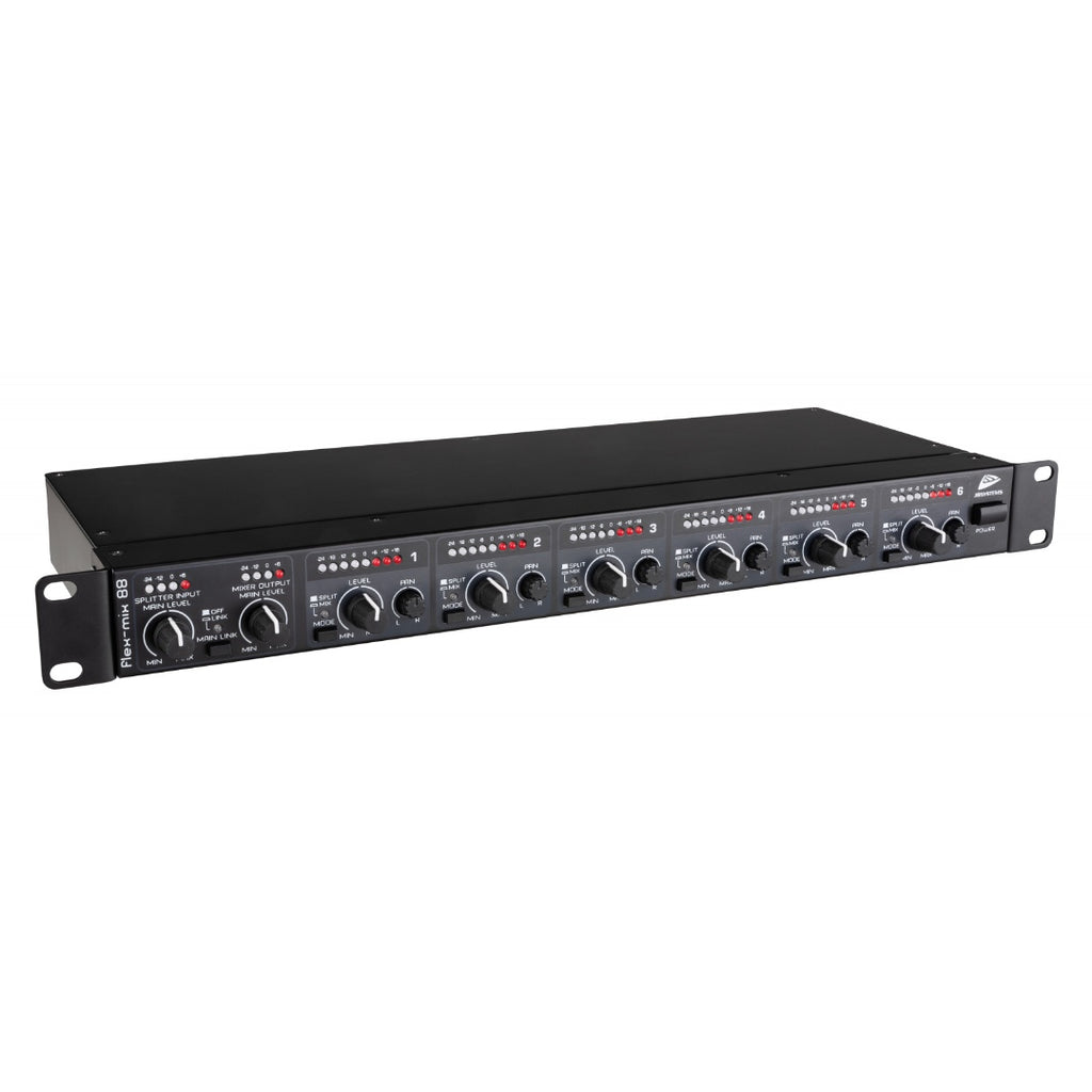 FLEX-MIX 88 JB SYSTEMS Multifunctionele Audio (zone) Mixer