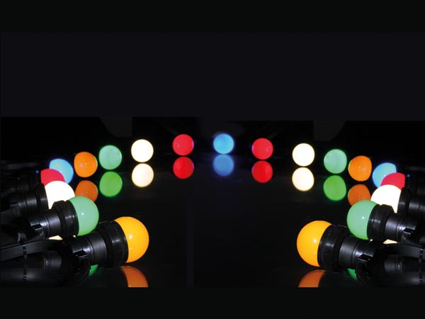 Gekleurde Reservelampen voor XMPL10RGB ( Set van 6 Stuks) HQ Power