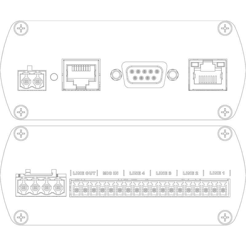 AMP523MK2 AUDAC WEB BASED MINI STEREO AMPLIFIE R-2 x 15W