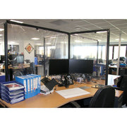 Transparant screen Wentex 1.25(H) x 1.3(W)