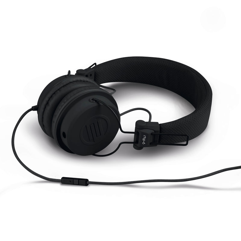 RHP-6 BLACK RELOOP HOOFDTELEFOON ZWART