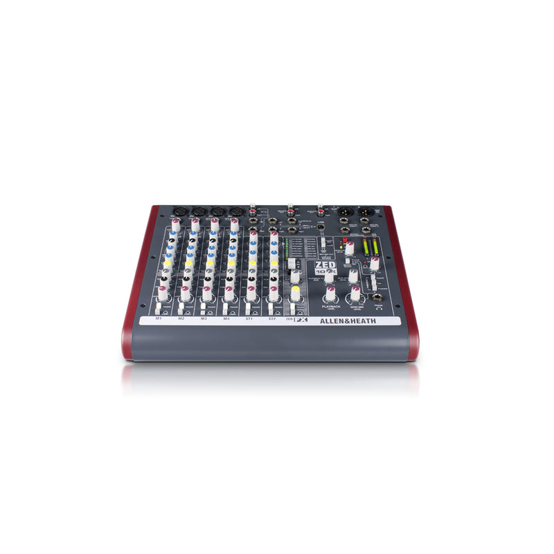 ZED-10 ALLEN &amp; HEATH 10-kanaals analoge USB mengtafel met FX