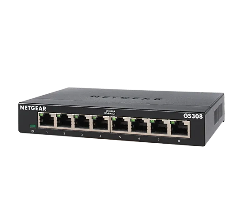 GS308v3 Netgear 8-port Gigabit Ethernetswitch