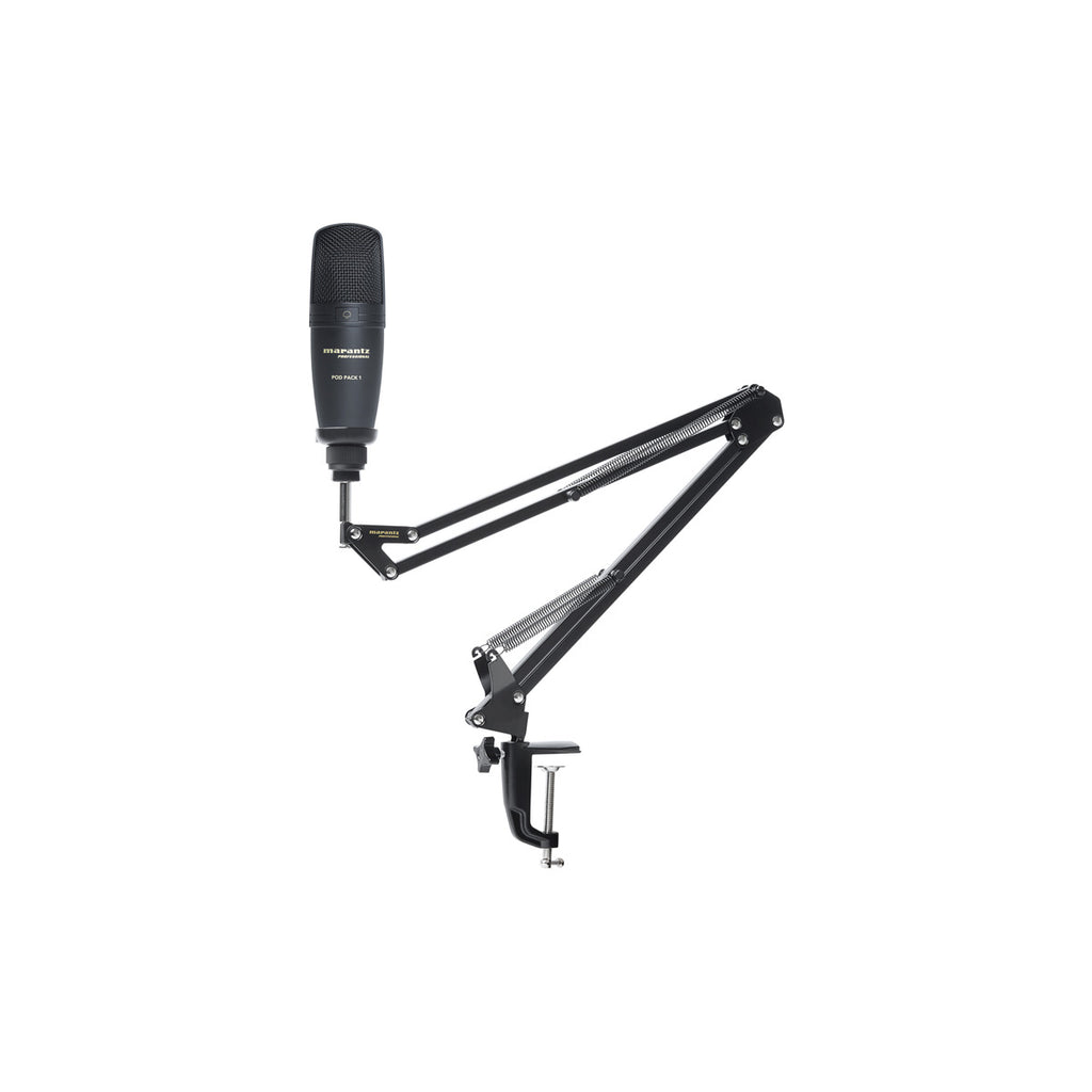 POD PACK 1 MARANTZ PRO USB MICRO + BROADCAST STAND & CABLE