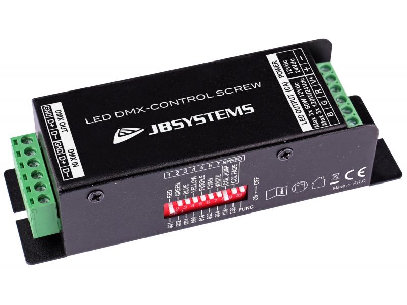 LED DMX-CONTROL SCREW JB SYSTEMS 360W/24V @ EOL