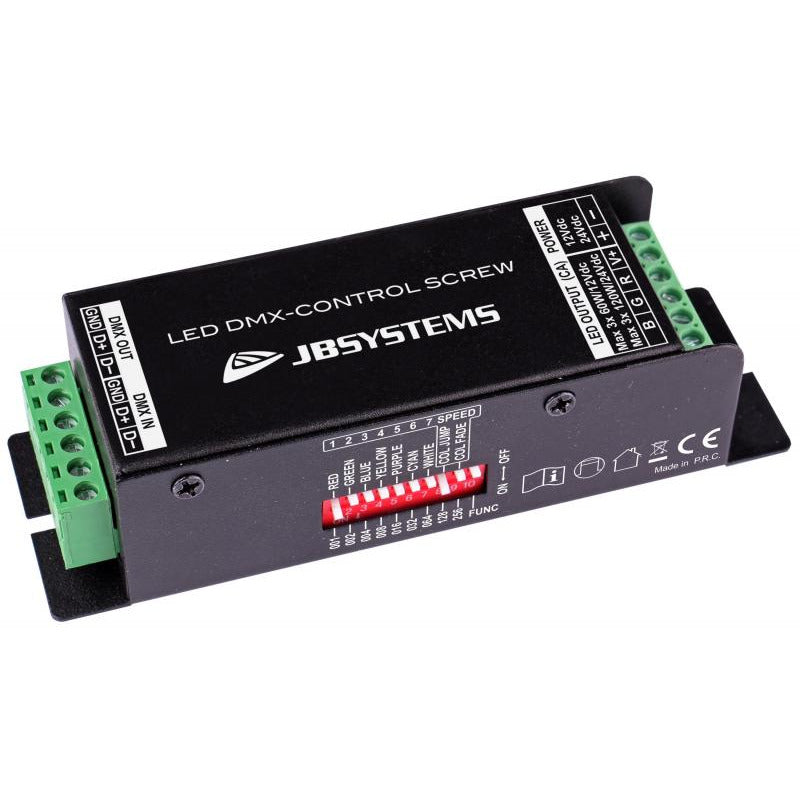 LED DMX-CONTROL SCREW JB SYSTEMS 360W/24V @ EOL