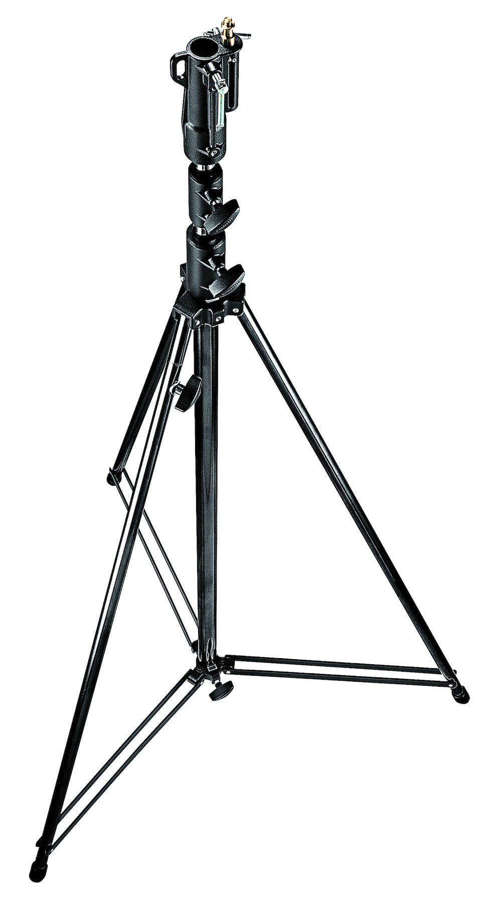 111BSU MANFROTTO  LICHTSTATIEF ZWART MAX 3.80M 20KG