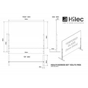 HEALTH-SCREEN SET 100x75 HILEC - EOL