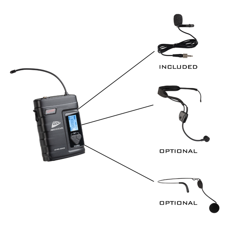 HF-PRO Bpack JB Systems Wireless Bodypack