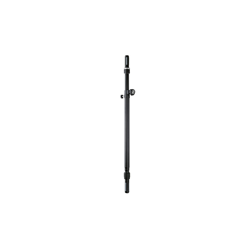 21366 K&amp;M Tussenpaal 98-147 cm met Ring Lock Zwart