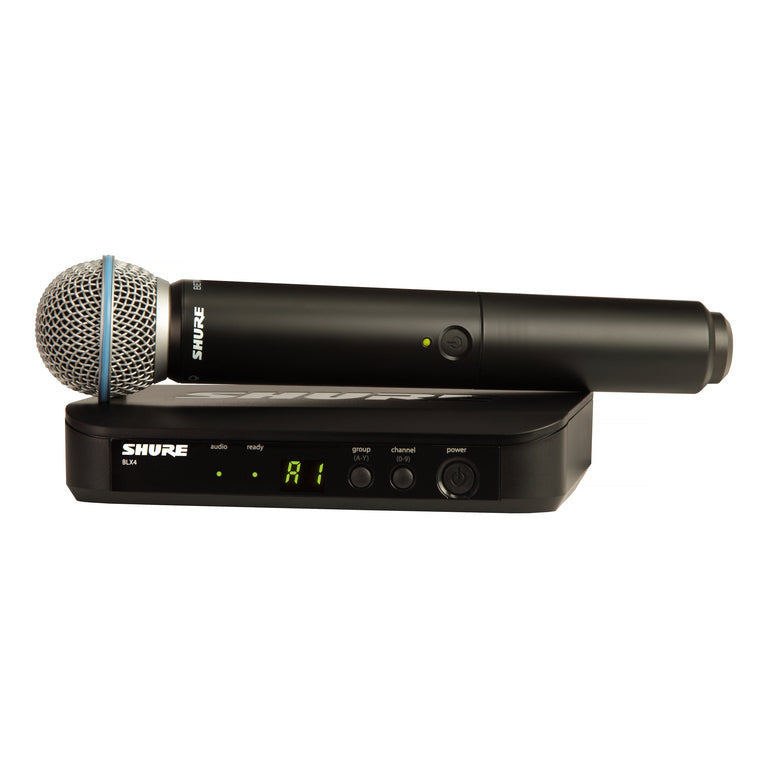 BLX24E/B58 SHURE Draadloos microfoon systeem (518-542MHz, BE)