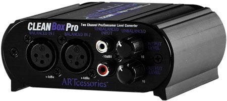 CLEAN BOX PRO ART 2-CHANNEL LEVEL CONVERTER