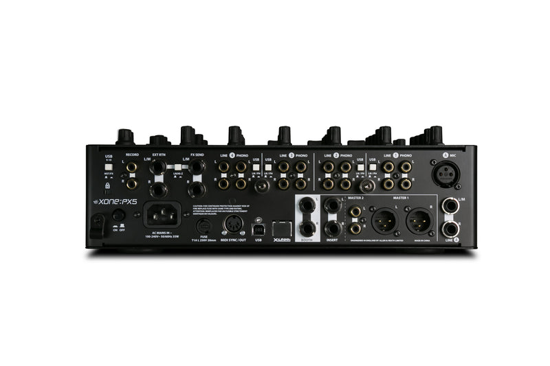 XONE:PX5 Allen&amp;Heath 4-kanaals DJ-mixer met FX