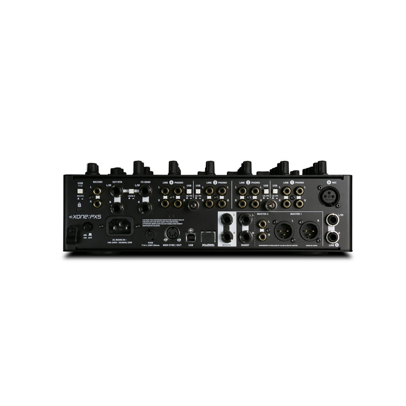 XONE:PX5 Allen&amp;Heath 4-kanaals DJ-mixer met FX