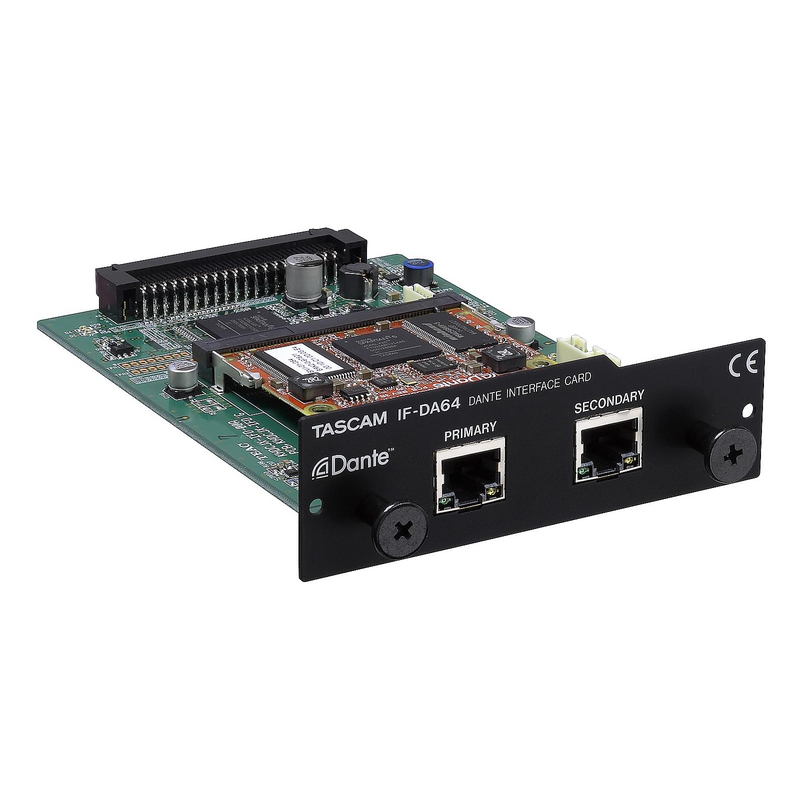 IF-DA64 Tascam Dante Interface Kaart