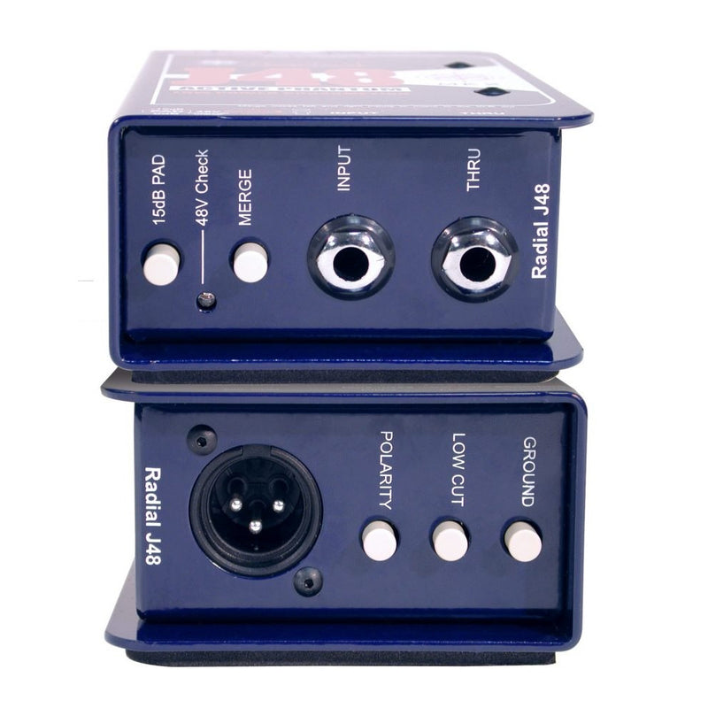 J48 MONO MKII RADIAL Actieve DI Box