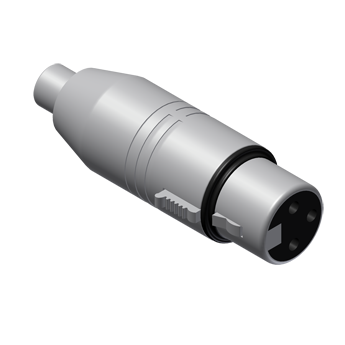 ADAPTER RCA VROUWELIJK - XLR VROUWELIJK BASIC SERIE