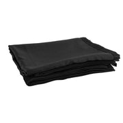 Pipe &amp; Drape Doek Wentex Gordijn Molton CS 330x300 cm Geplooid (Zwart)