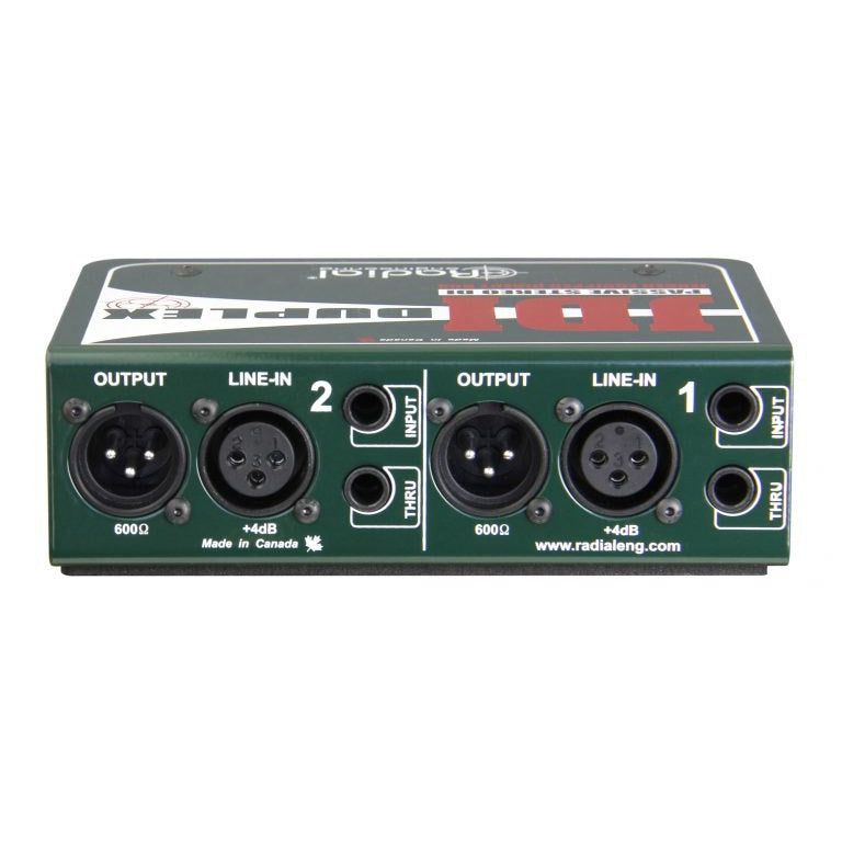 JDI DUPLEX RADIAL Passive Full-Featured Stereo DI