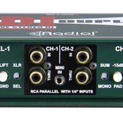 JDI DUPLEX RADIAL Passive Full-Featured Stereo DI