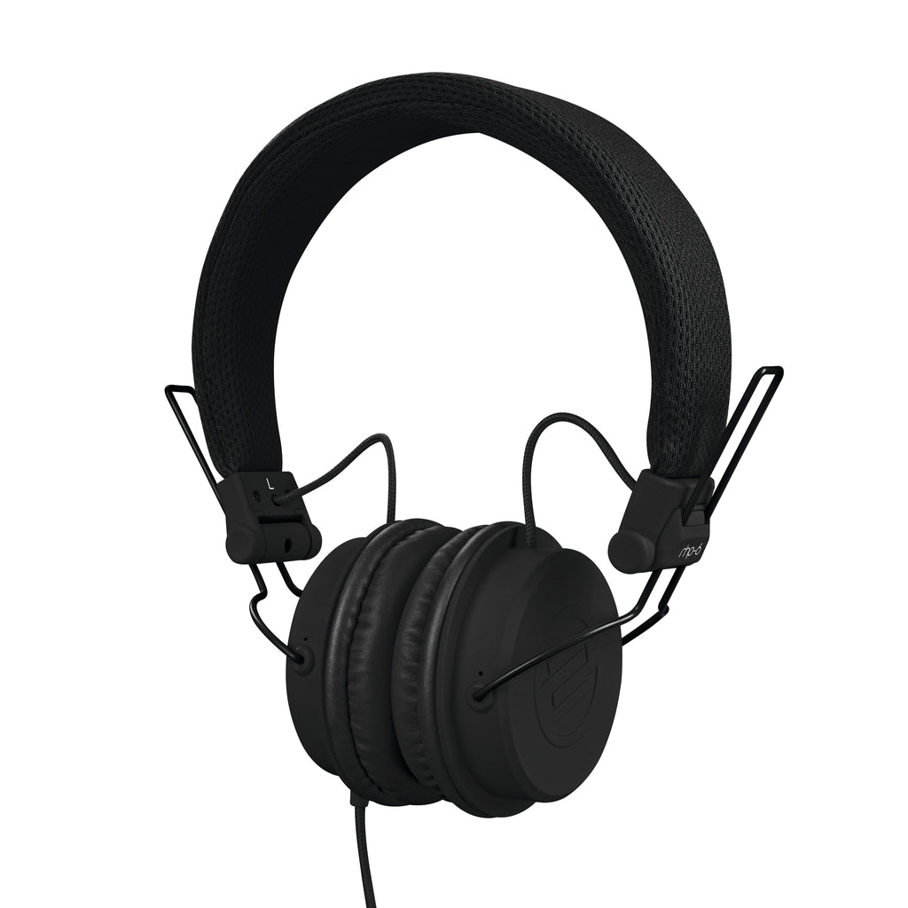 RHP-6 BLACK RELOOP HOOFDTELEFOON ZWART